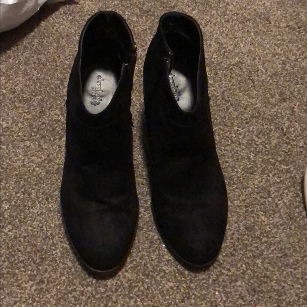Black booties